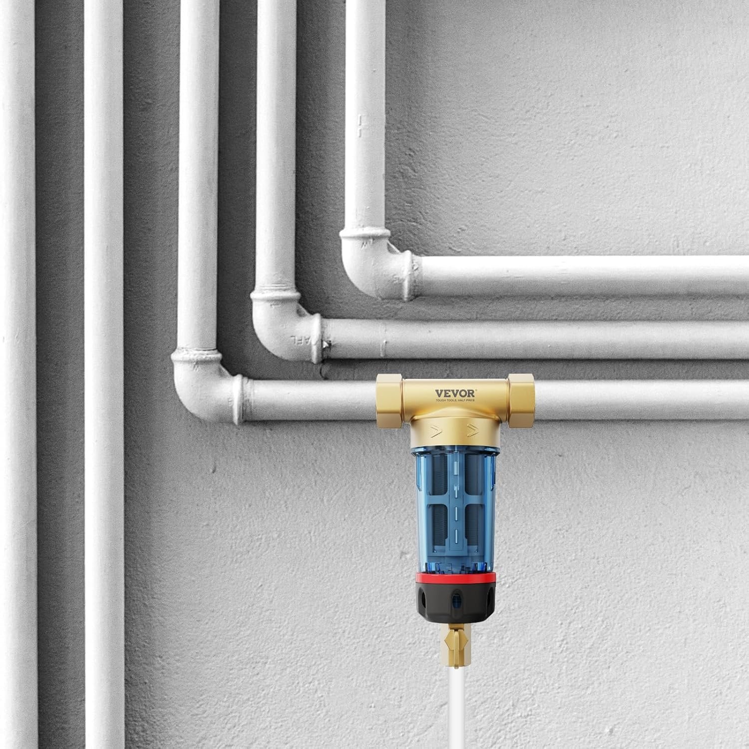 VEVOR Bronwater Filter: 40 Micron, 4T/H Debiet - 33% Korting!