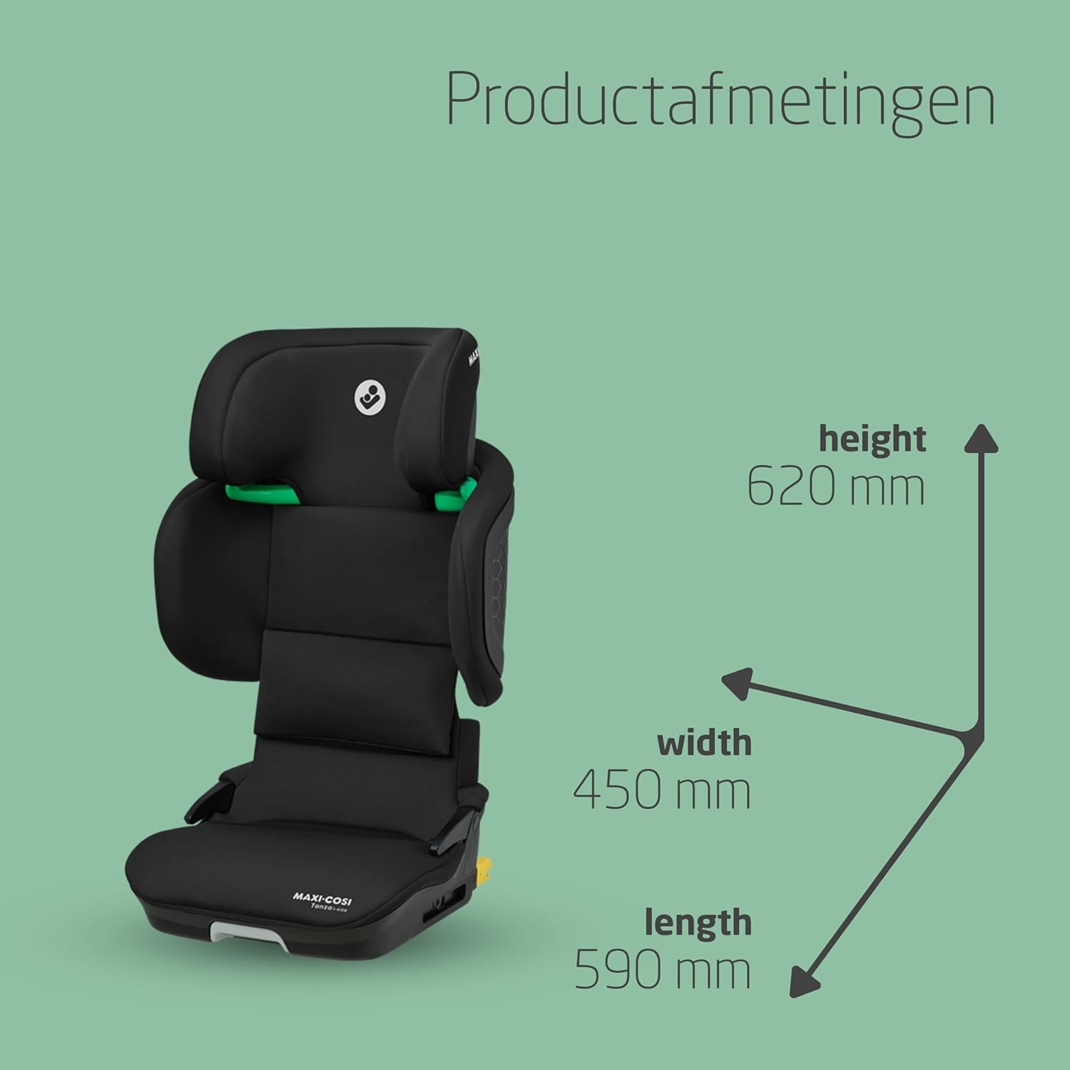 Maxi-Cosi Tanza i-Size Kinderautostoel - Inklapbaar & Veilig met 34% Korting