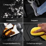 Sahler Vloermatten voor BYD Seal U DM-I 2024-2026 | TPE Rubber, Waterdicht | Zwart - 29% Korting