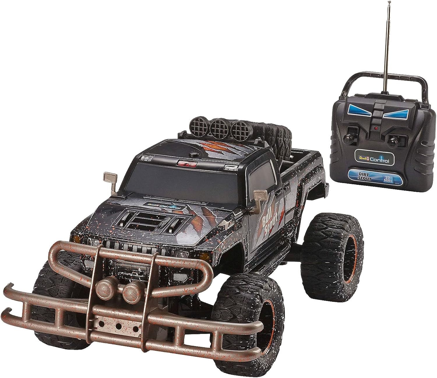 Revell Control Bull Scout RC Auto Zwart - 29% Korting