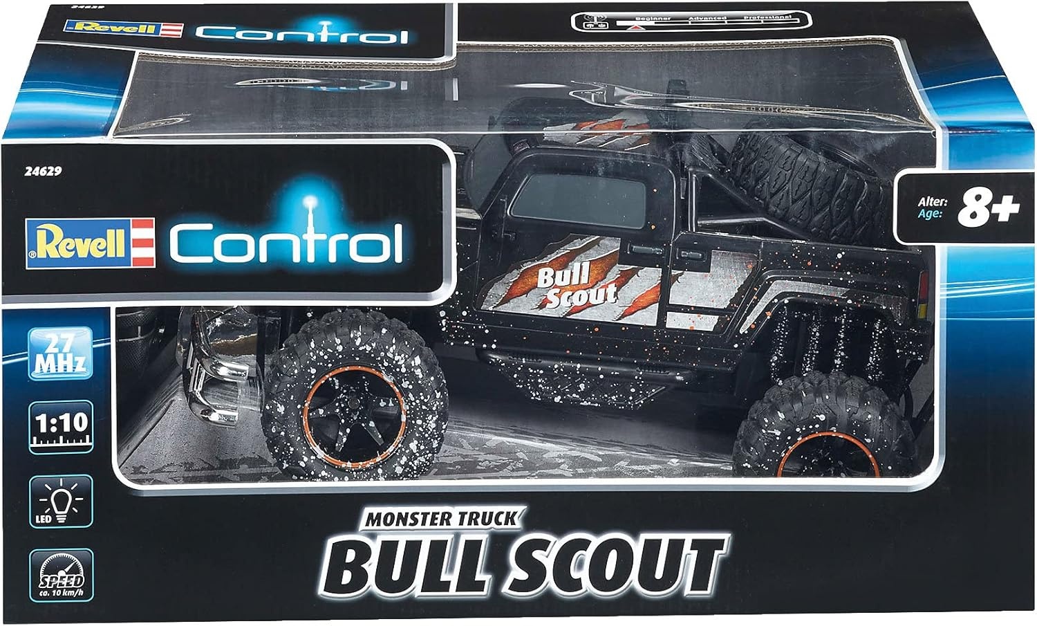Revell Control Bull Scout RC Auto Zwart - 29% Korting