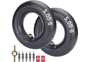 2x Binnenbanden 12 x 5.00-6 met TR87 Ventiel - 39% Korting!