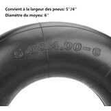 2x Binnenband 12x5.00-6 met gebogen ventiel - 33% Korting!