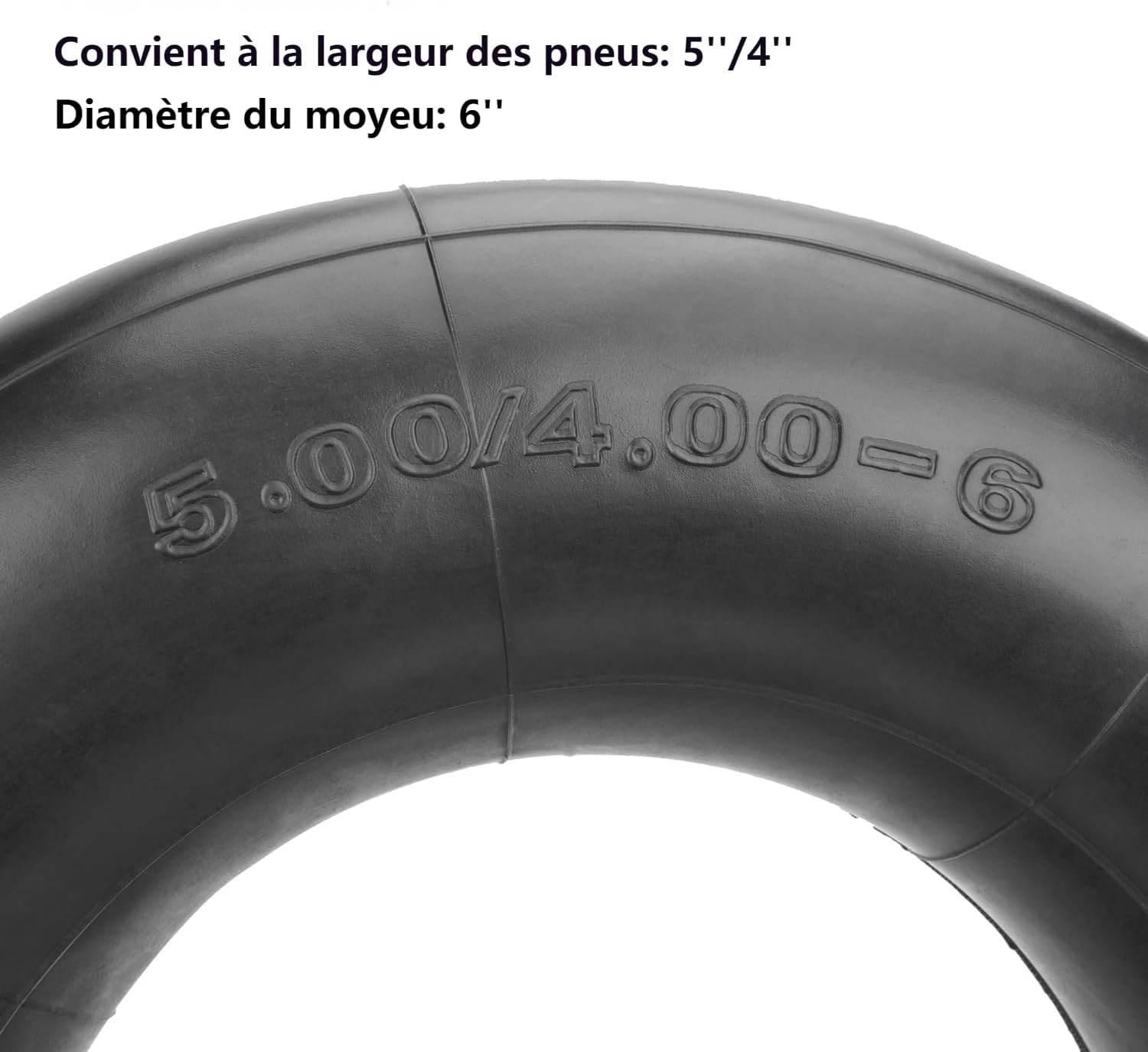 2x Binnenband 12x5.00-6 met gebogen ventiel - 33% Korting!