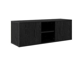 Moderne TV-kast Zwart Eiken - 100x31,5x35cm (53% Korting)