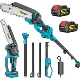 Gisam Accu Kettingzaag & Snoeischaar met 4.2m Bereik - 30% Korting