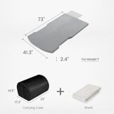 Campingmatras Tesla Model Y Traagschuim - 30% Korting