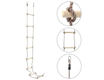 Houten Touwladder 290 cm (33% Korting)