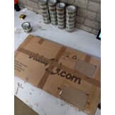 vidaXL Plantenbak verhoogd 320x80x77 cm gegalvaniseerd staal grijs