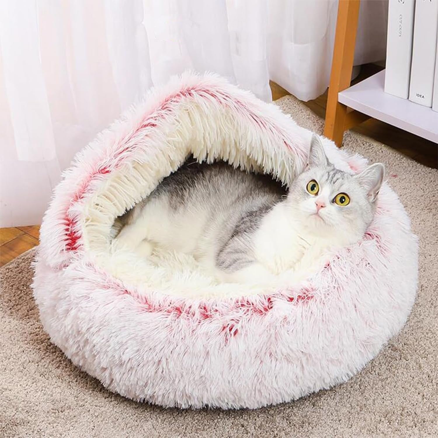 Warm Schelpvormig Huisdierbed 70cm - Nu 29% Korting!