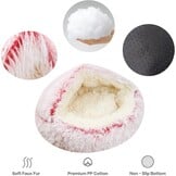 Warm Schelpvormig Huisdierbed 70cm - Nu 29% Korting!