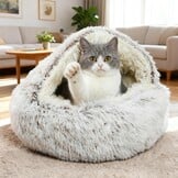 Warm Schelpvormig Huisdierbed 70cm - Nu 29% Korting!