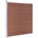 VidaXL Schuttingpaneel HKC Bruin 175x186 cm | 40% Korting