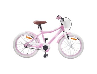 Lichtroze Kinderfiets 20 Inch (6-11 jaar) - 30% Korting!