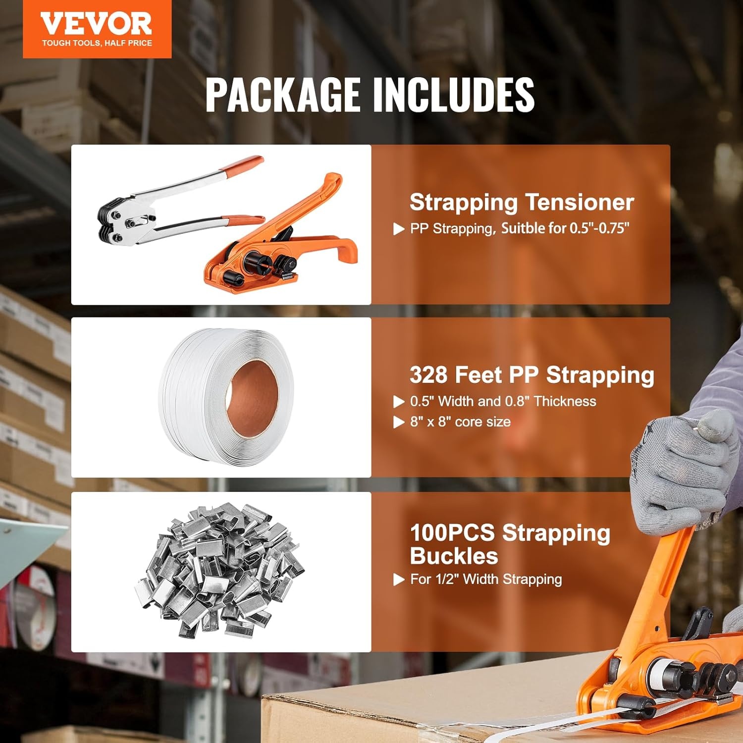 VEVOR Omsnoeringsset met Spanner & Sealer - 33% Korting