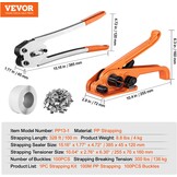 VEVOR Omsnoeringsset met Spanner & Sealer - 33% Korting
