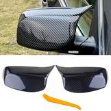 Glans Zwarte Spiegelkappen Links & Rechts - BMW 2, 3, 4, 5, 7, 8 Serie (29% Korting)
