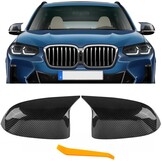 Glans Zwarte Spiegelkappen Links & Rechts - BMW 2, 3, 4, 5, 7, 8 Serie (29% Korting)