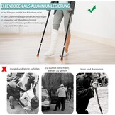 Opvouwbare Krukken (2 stuks) - Verstelbaar & Lichtgewicht (29% korting)