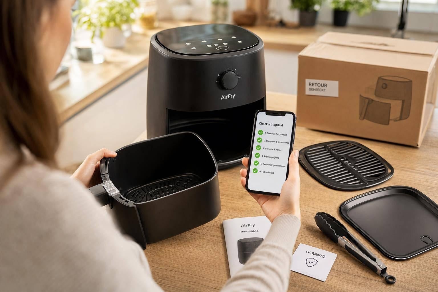Tweedekans airfryer kopen: zo herken je een topdeal