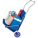 Aktive 2-in-1 Strandstoel en Transportwagen - Opvouwbaar - Blauw - 117 x 67 x 60 cm