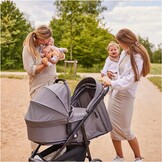 Hauck Shop N Care Trio Set Olive - 3-in-1 Kinderwagen met Reiswieg en Autostoeltje