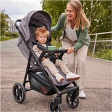 Hauck Shop N Care Trio Set Olive - 3-in-1 Kinderwagen met Reiswieg en Autostoeltje