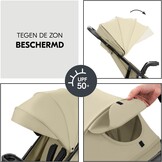 Hauck Shop N Care Trio Set Olive - 3-in-1 Kinderwagen met Reiswieg en Autostoeltje
