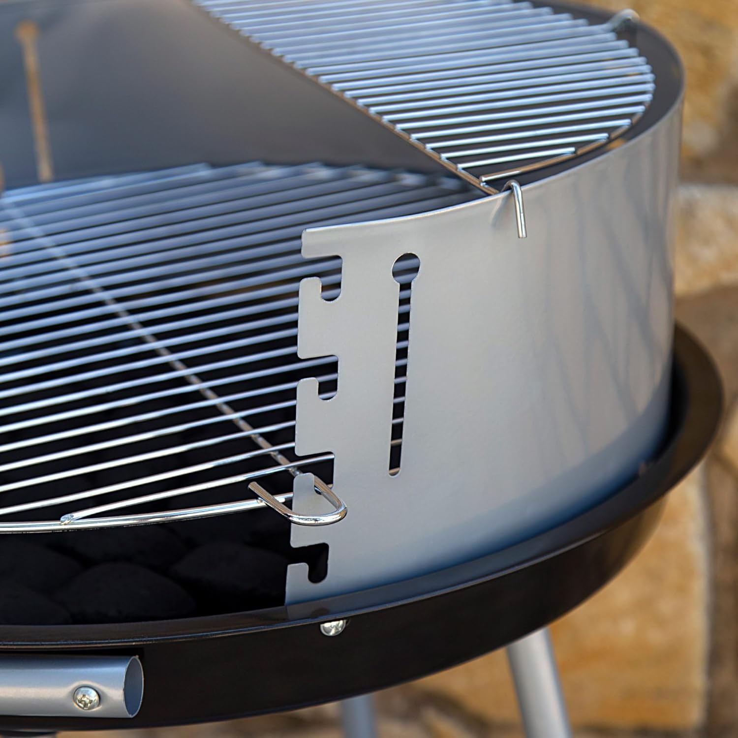 AKTIVE 52972 - Draagbare ronde grill