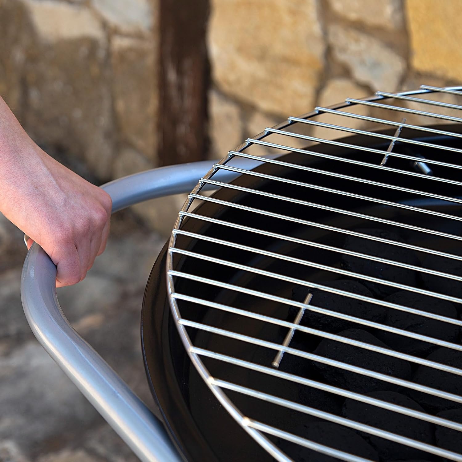 AKTIVE 52972 - Draagbare ronde grill