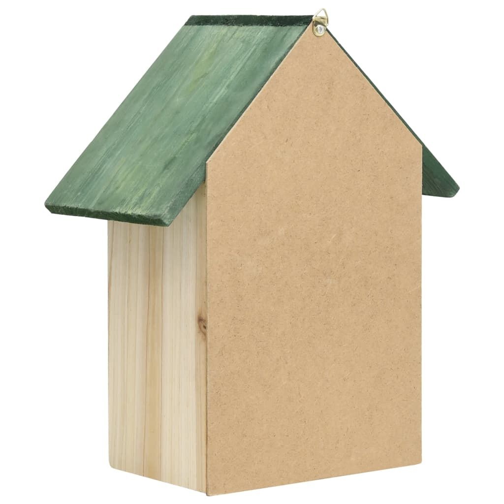 vidaXL Insectenhotels 2 st 23x14x29 cm massief vurenhout