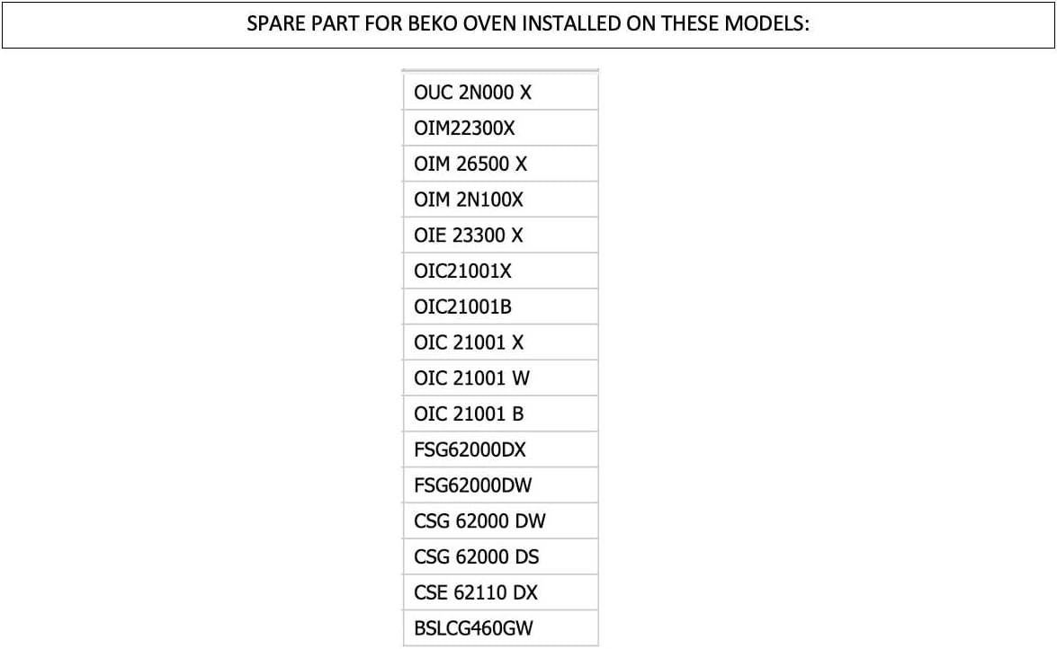 Beko Ovenrooster RVS 464 x 364 mm - Origineel onderdeel 240440101