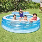 Intex 57190NP Familie Loungezwembad, 229cm x 218cm x 79cm