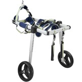 Hondenrolstoel voor Achterpoten (M) - Lichtgewicht Aluminium - 34% Korting!