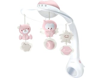 Infantino 3-in-1 Projector Muziekmobiel - Nachtlampje & Projector - Roze
