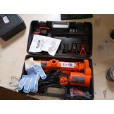 VEVOR Elektrische Scharenkrik 3 Ton - 12V Auto Krik met Afstandsbediening - Oranje
