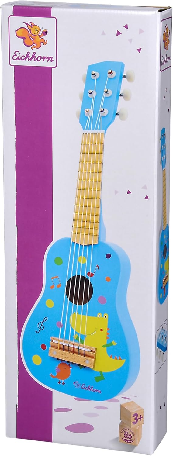 Eichhorn Kindergitarre 100003480, Blue, pequeña