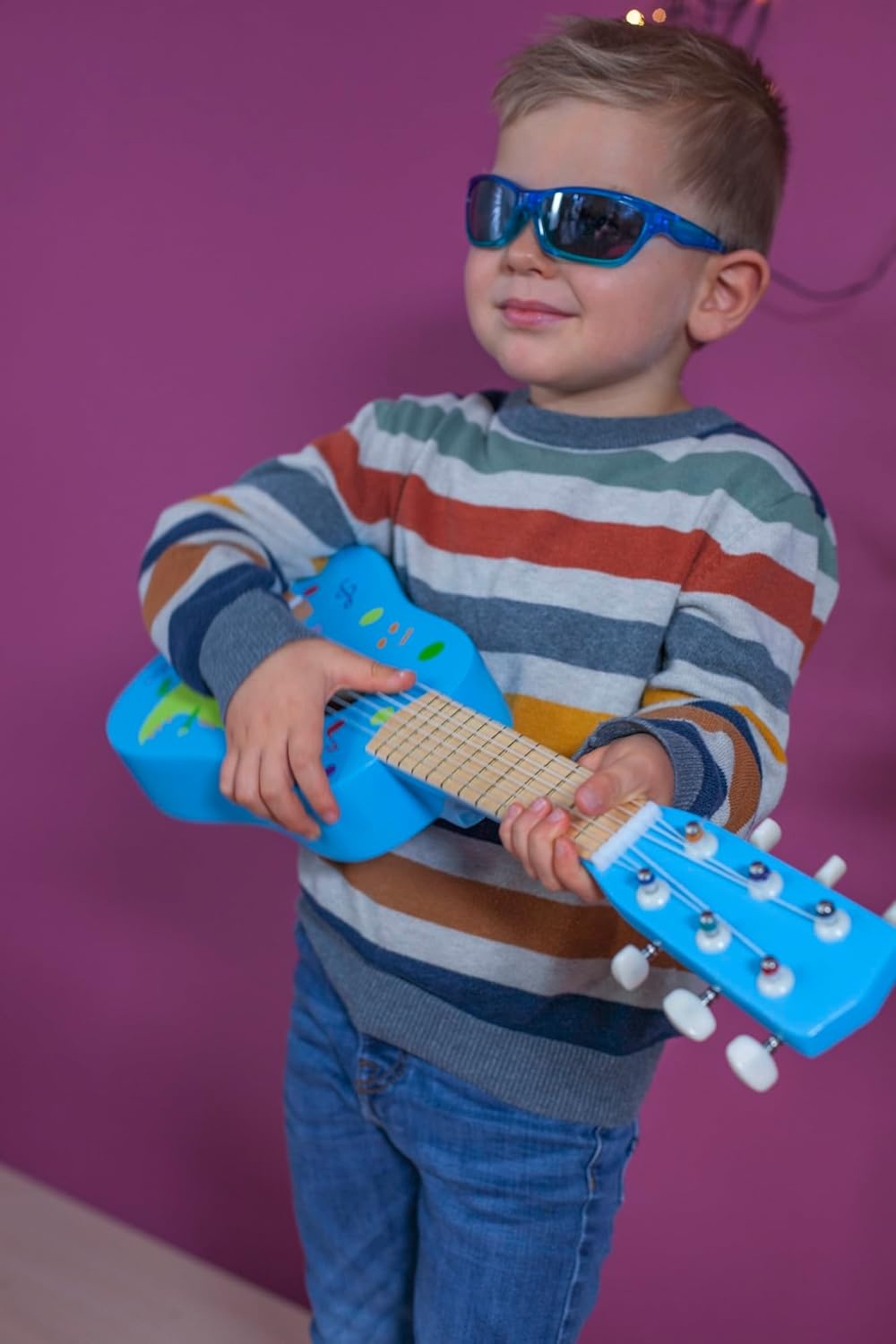 Eichhorn Kindergitarre 100003480, Blue, pequeña
