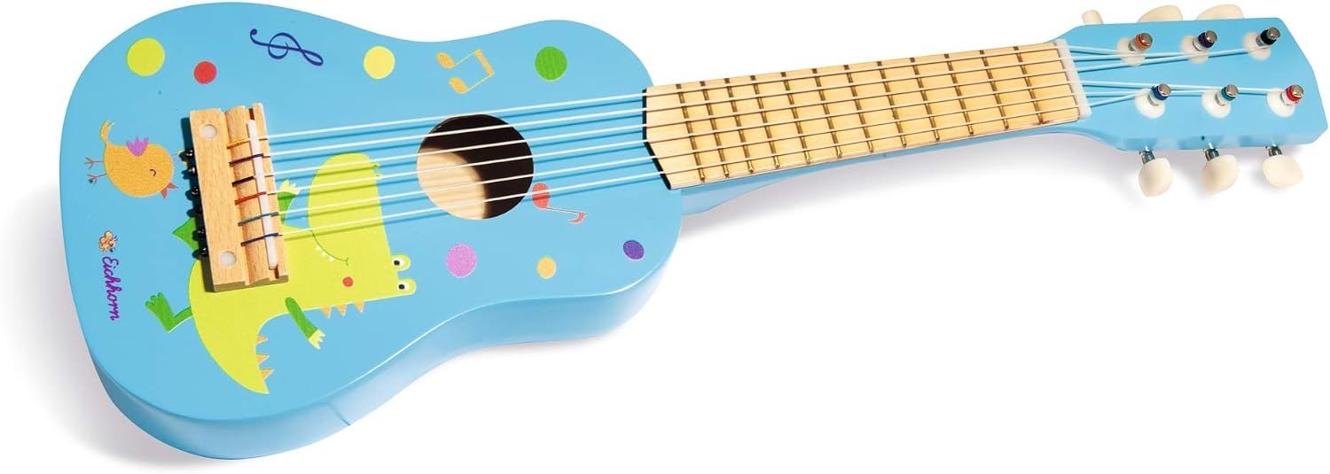 Eichhorn Kindergitarre 100003480, Blue, pequeña