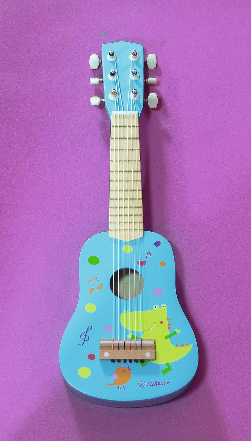 Eichhorn Kindergitarre 100003480, Blue, pequeña
