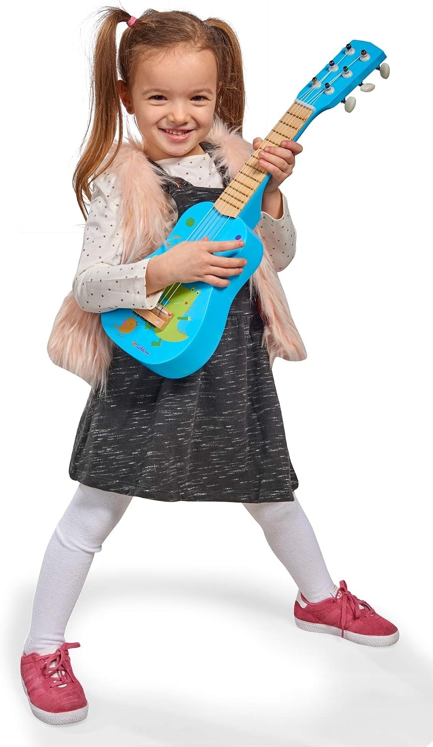 Eichhorn Kindergitarre 100003480, Blue, pequeña
