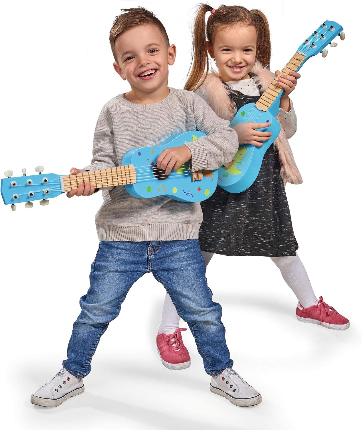 Eichhorn Kindergitarre 100003480, Blue, pequeña