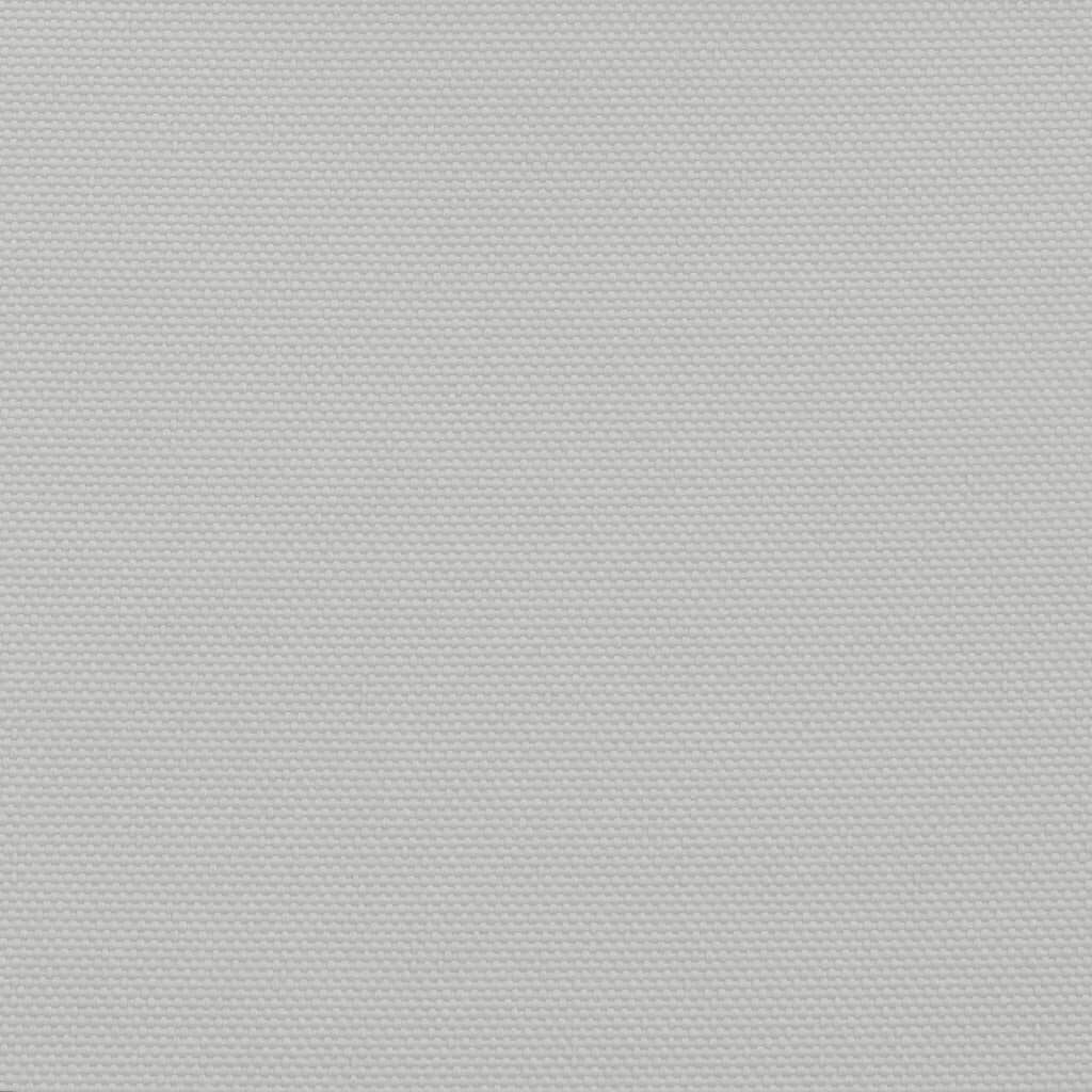 vidaXL Zonnezeil 3,6x3,6 m 100% polyester oxford lichtgrijs