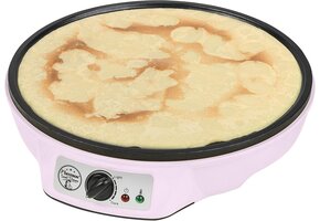Roze Crêpemaker - Ø 30cm, 1000W - Nu 50% Korting!