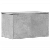 vidaXL Opbergbox 60x35x35 cm bewerkt hout betongrijs
