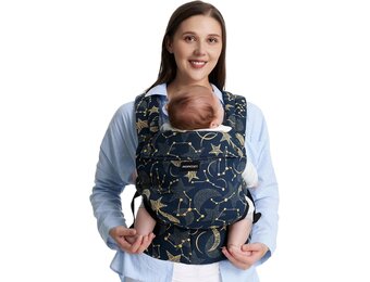 Momcozy Ergonomische Draagzak - Voor baby's en peuters (3-20 kg) - Design Sterren