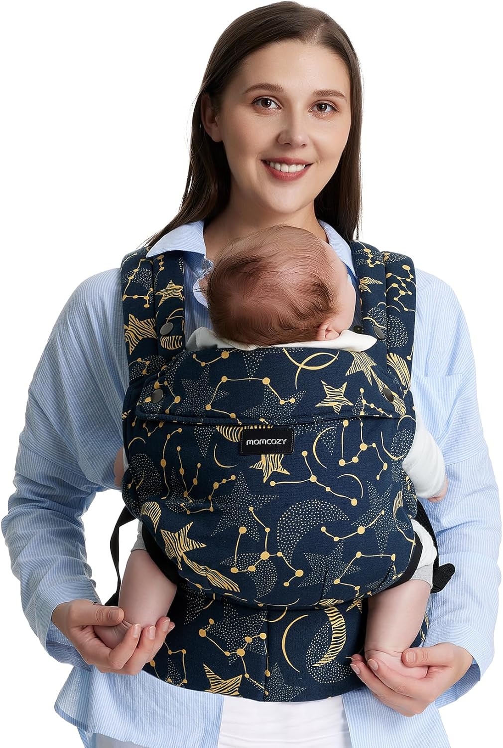 Momcozy Ergonomische Draagzak - Voor baby's en peuters (3-20 kg) - Design Sterren