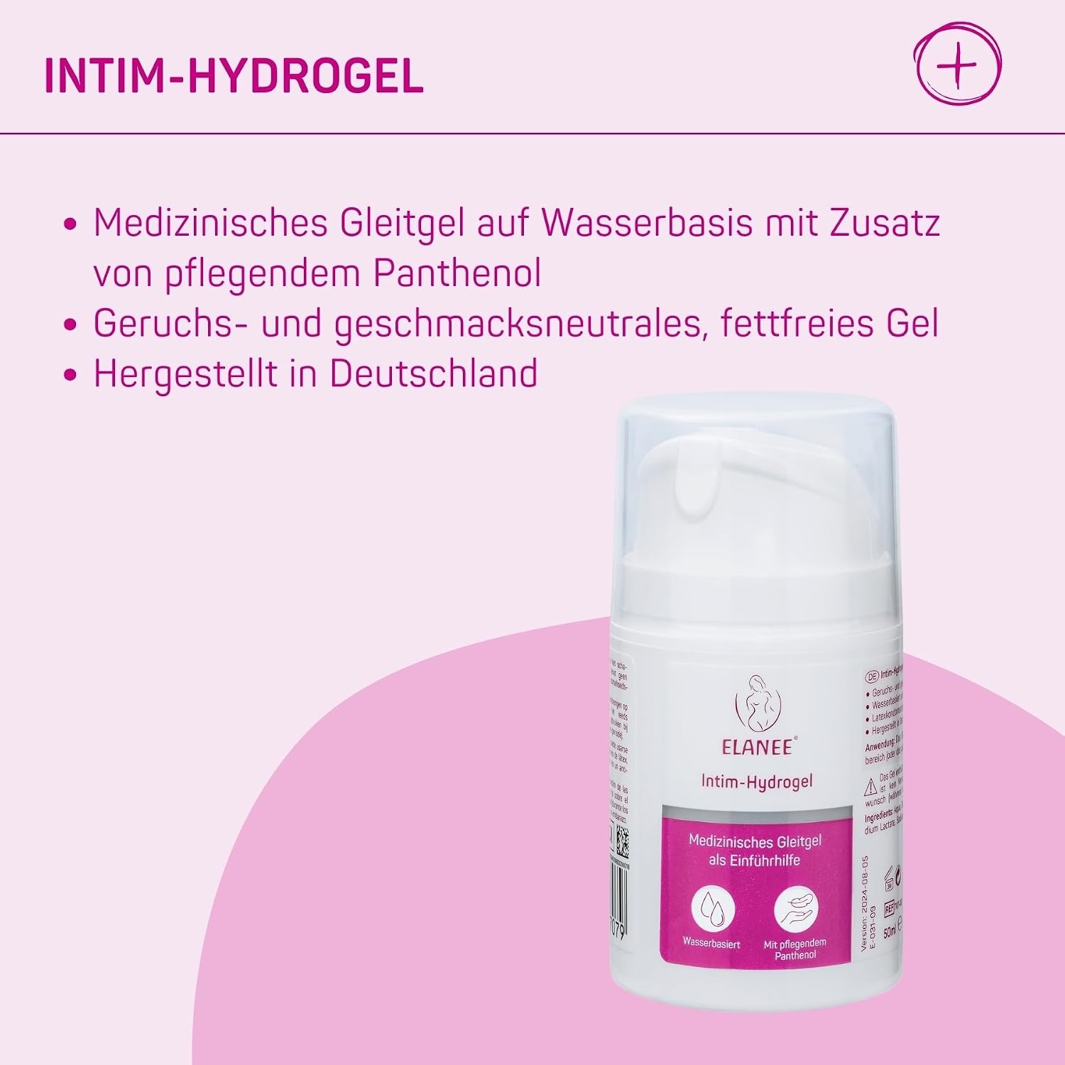 ELANEE Bekkenbodem Training Set 3-delig met Vaginale Cones en Glijmiddel (760-00)