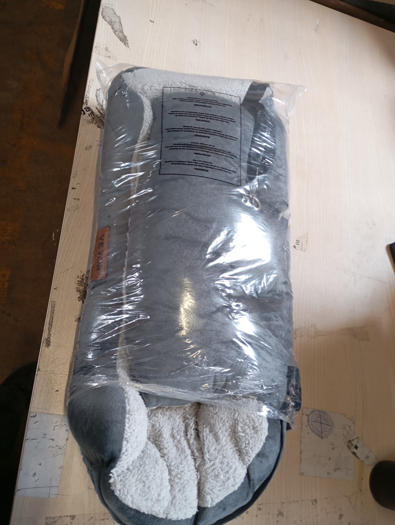 VEVOR Hondenautostoeltje, hondenverhoger voor auto met hoge rug, een opbergzak, clip-on veiligheidsriem, PP-katoenen vulling, hondenautobed voor kleine honden tot 20 pond, donkergrijs
