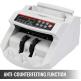 BuoQua bqp03ltu FJ0288 Euro-geldteller 1000 stuks/min met echtheidscontrole, bankbiljettenteller met uv- en MG-systemen, bankbiljettenteller UV-und MG-Systeme 7 kg Euro Doller Pound